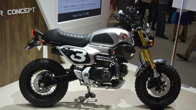 Honda Grom Scrambler : mini-moto pour adulte