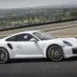2017 Porsche 911 Turbo S front 3/4 view