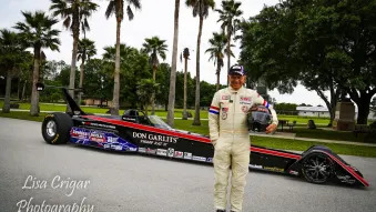 "Big Daddy" Don Garlits and his EV dragster