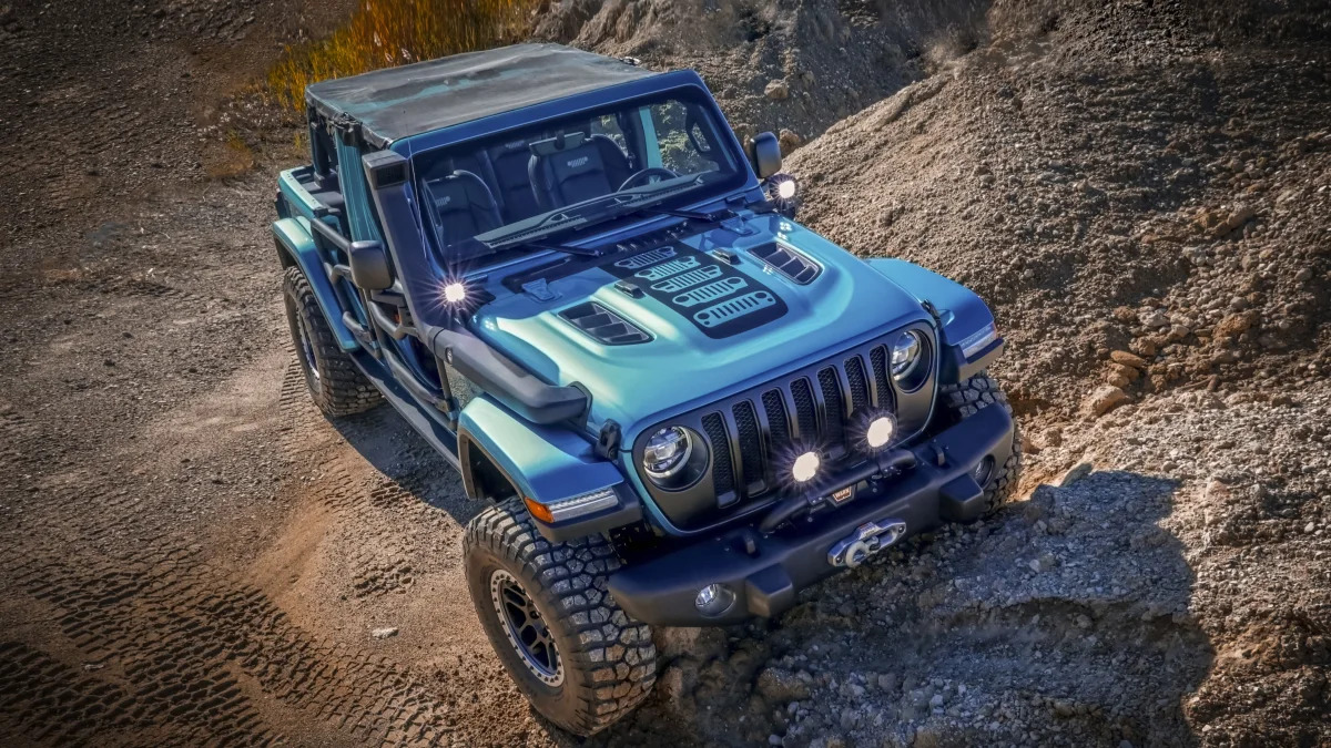 2020 Jeep Wrangler Unlimited with Mopar parts