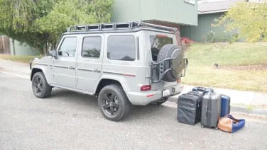 Mercedes-Benz G 550 Luggage Test: How much fits in the cargo area?