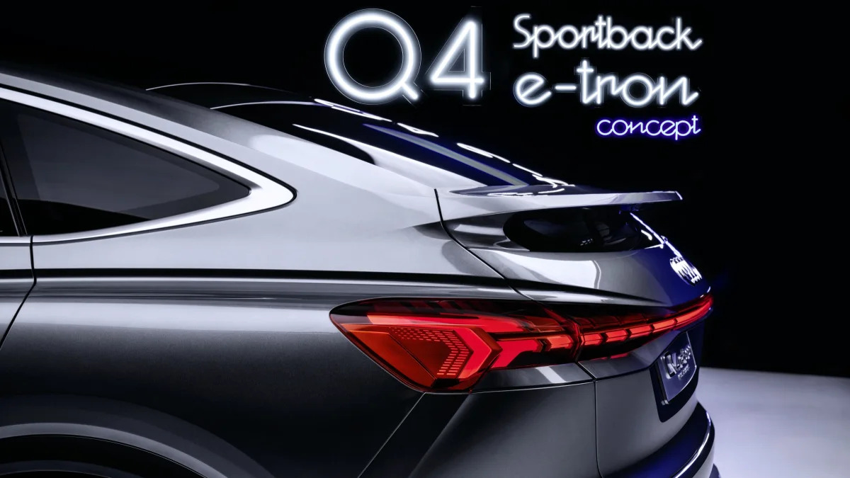 Audi Q4 Sportback E-Tron concept studio photo 24