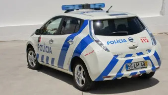 Nissan Leaf Portugal Police Car
