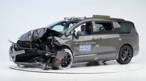 <h6><u>IIHS study finds minivans are unsafe for second-row passengers</u></h6>