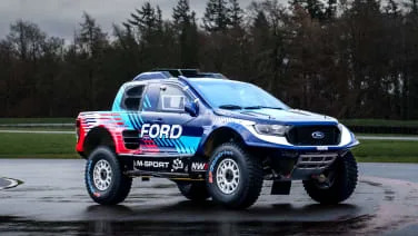 Ford Performance Ranger T1+ all dressed up for next month's Dakar Rally