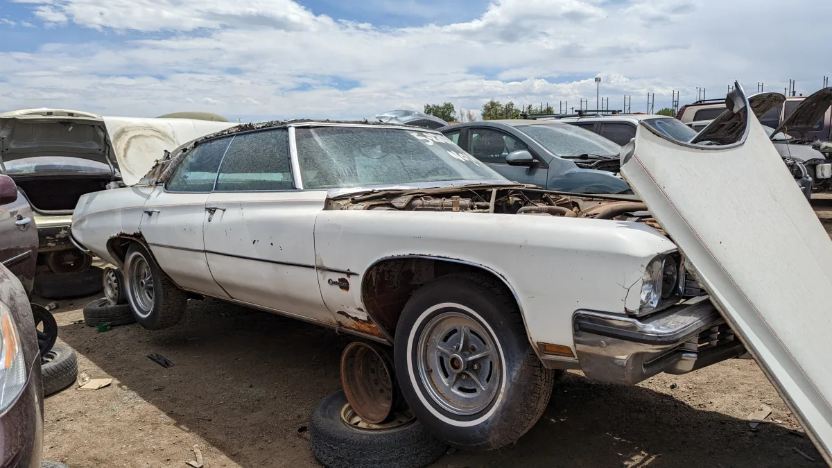 99 - 1972 Buick Centurion in Colorado junkyard - Photo by Murilee Martin