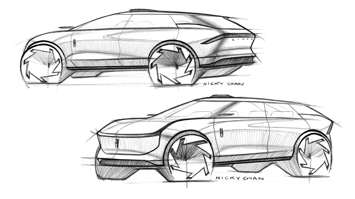 Lincoln Star Concept exterior design illustration 02