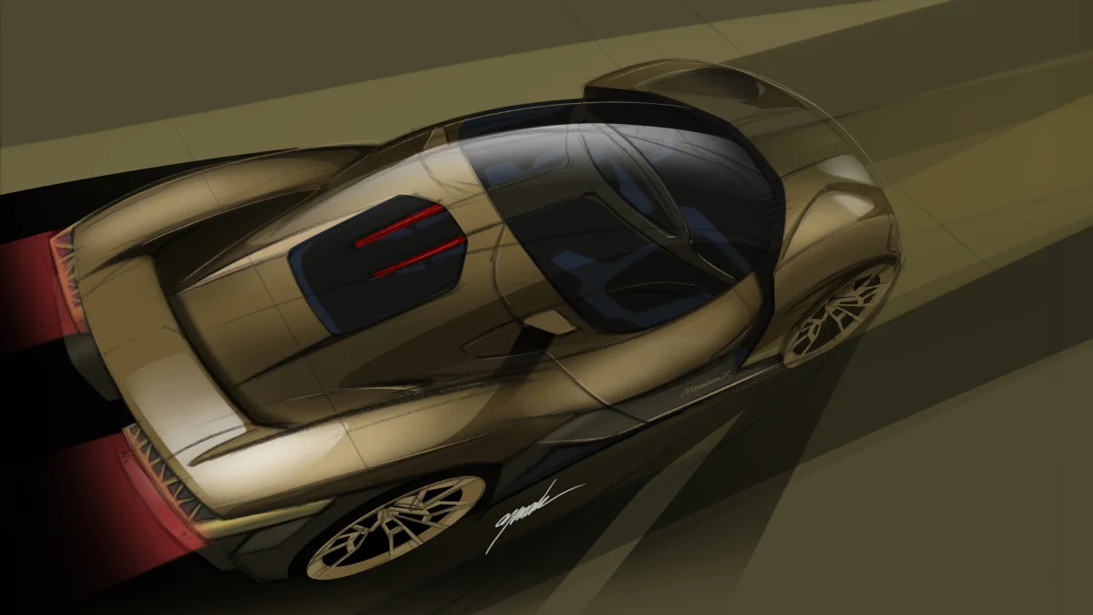 Porsche Mission X Concept Sketches