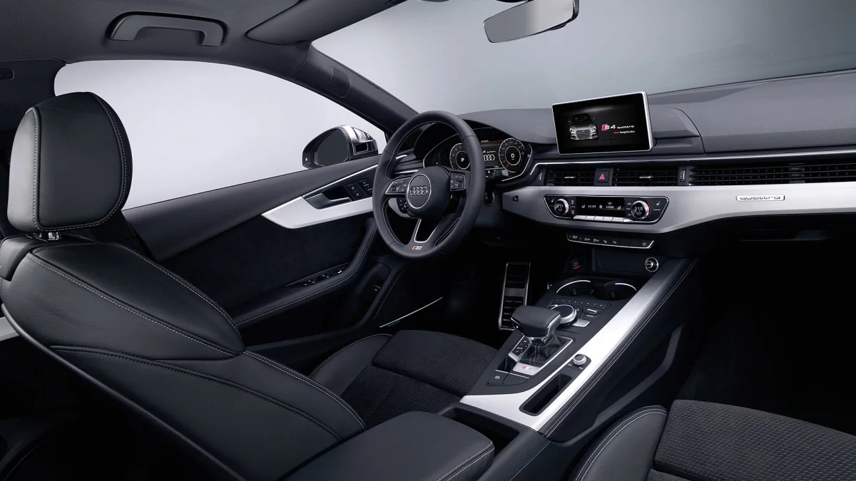 2017 Audi S4 interior