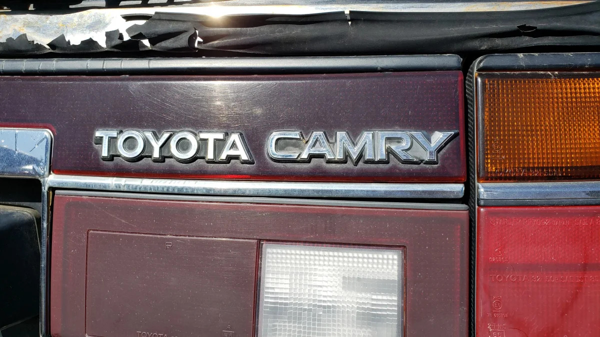 43 - 1987 Toyota Camry Wagon in Colorado junkyard - Photo by Murilee Martin
