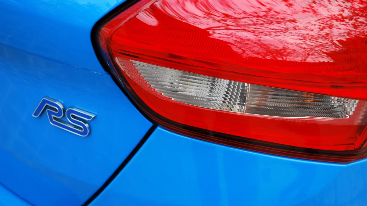 2016 Ford Focus RS badge