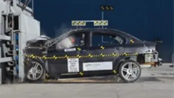 2012 Coda sedan crash test