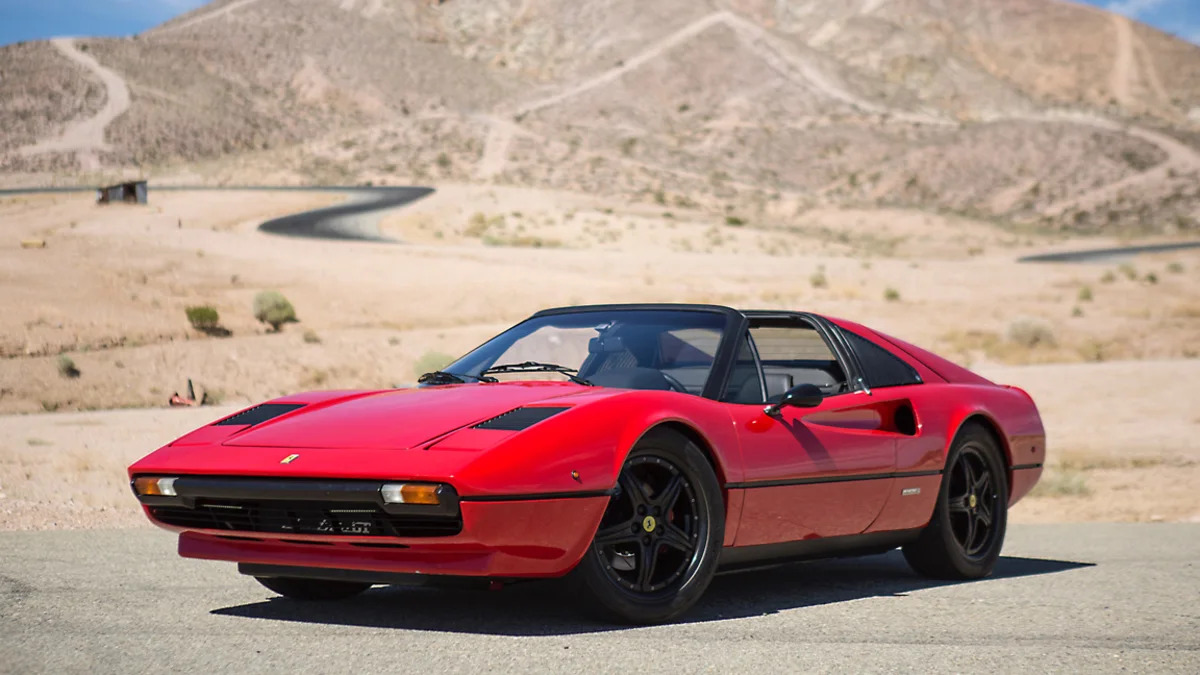 1978 Ferrari 308 GTS by Electric GT front 3/4