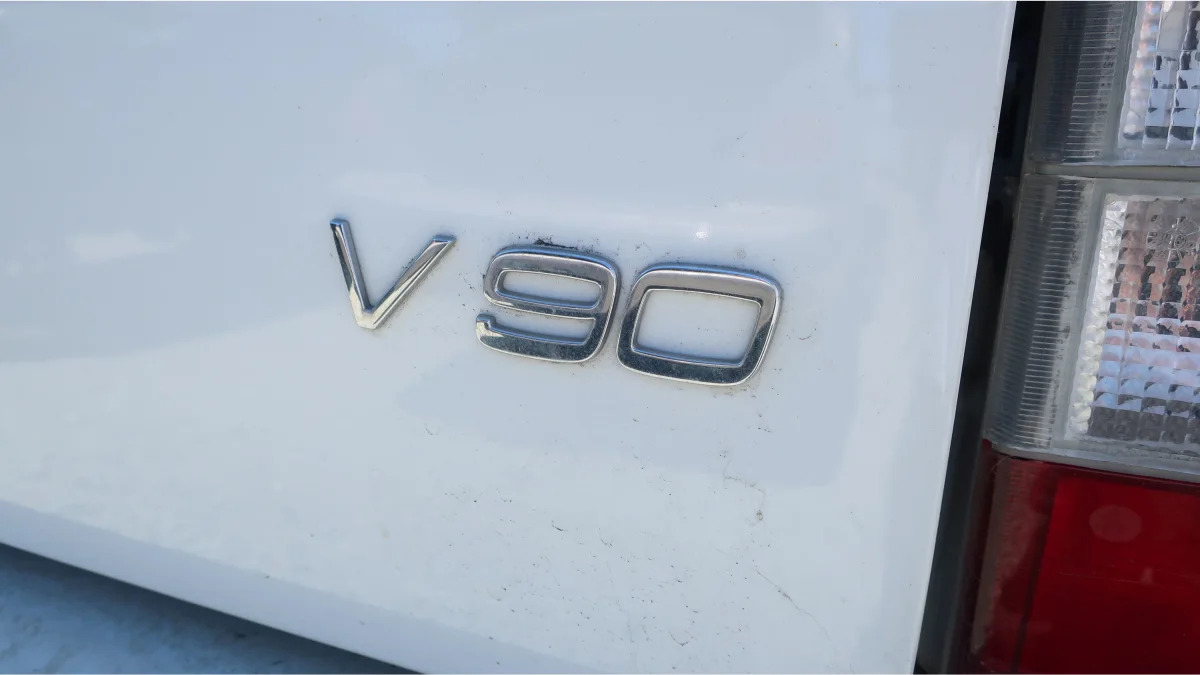 27 - 1997 Volvo V90 in California junkyard - photo by Murilee Martin