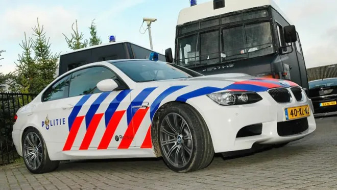 bmw m3 police car