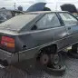 60 - 1986 Mitsubishi Cordia in California junkyard - photo by Murilee Martin