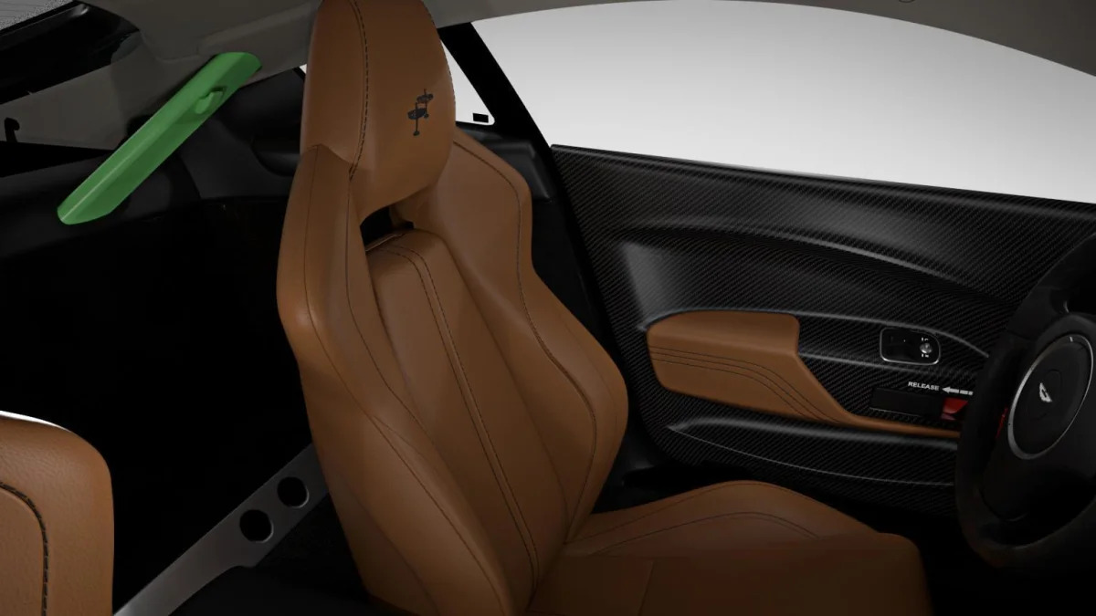 Aston Martin V12 Vantage S Interior Driver's Seat