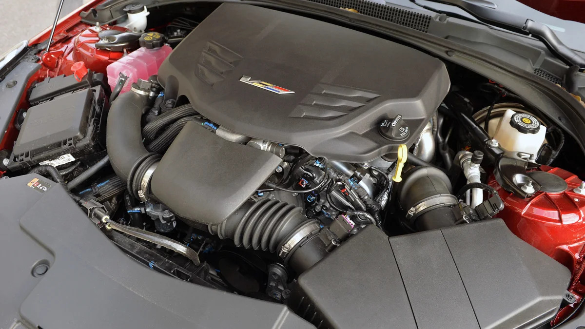 2016 Cadillac ATS-V engine