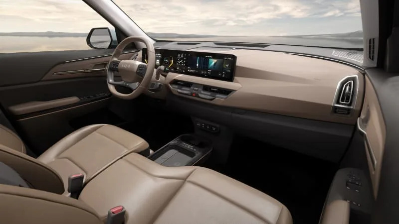 Kia EV5 electric SUV revealed in China with unique interior design