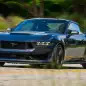 2024 Ford Mustang Dark Horse action front three quarter close up