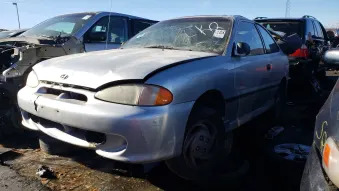 Junked 1997 Hyundai Accent GT