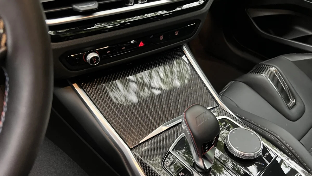 2023 BMW M2 - front cubby cover