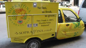 Zap Solar Electric Delivery Truck
