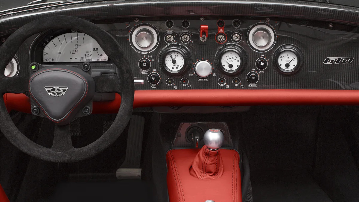 Donkervoort D8 GTO-RS cockpit
