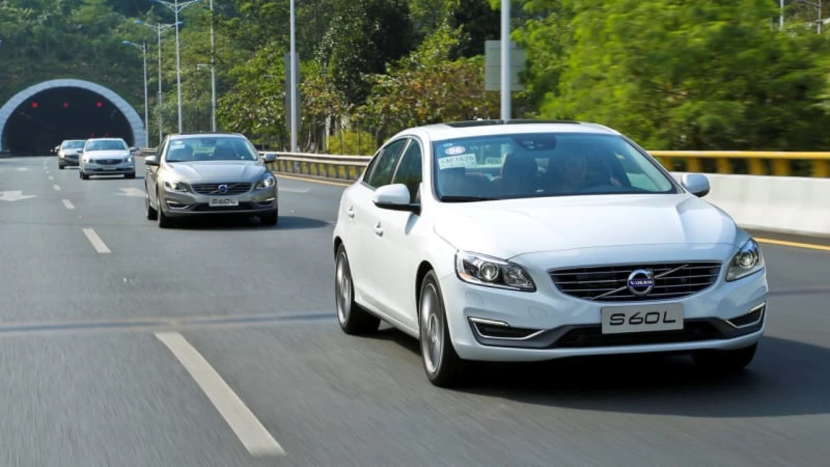 Chinese-built Volvo S60s en route to US