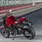 red ducati monster 1200 r on track