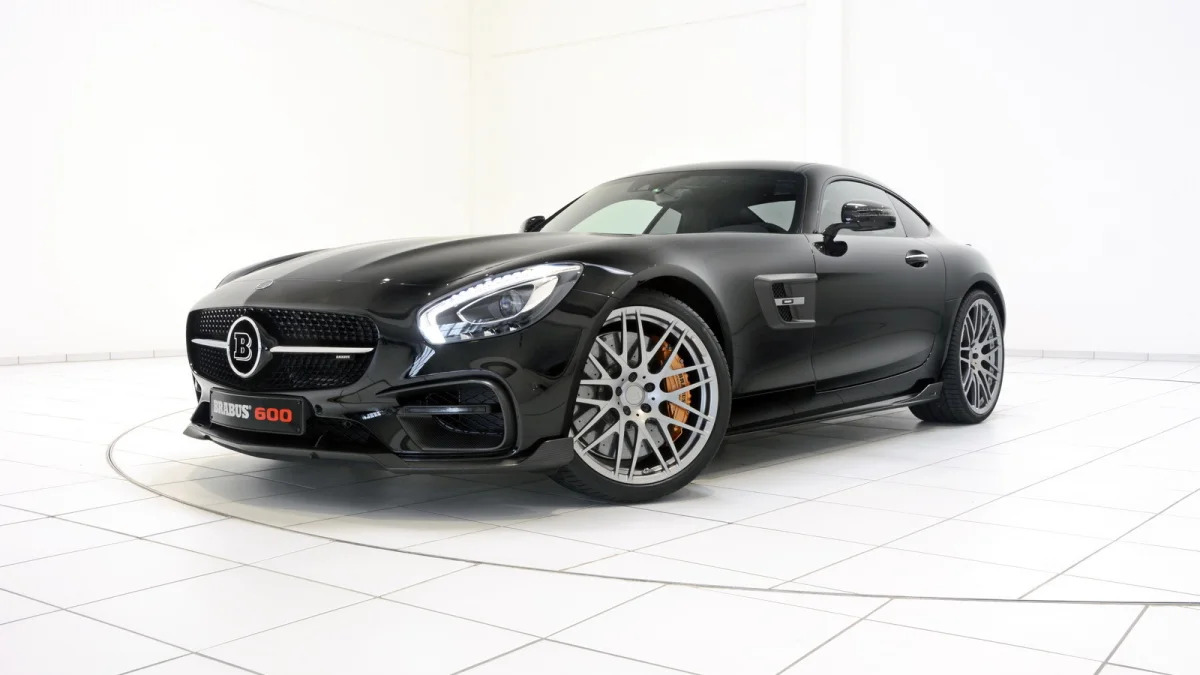 Mercedes-AMG GT by Brabus studio front 3/4