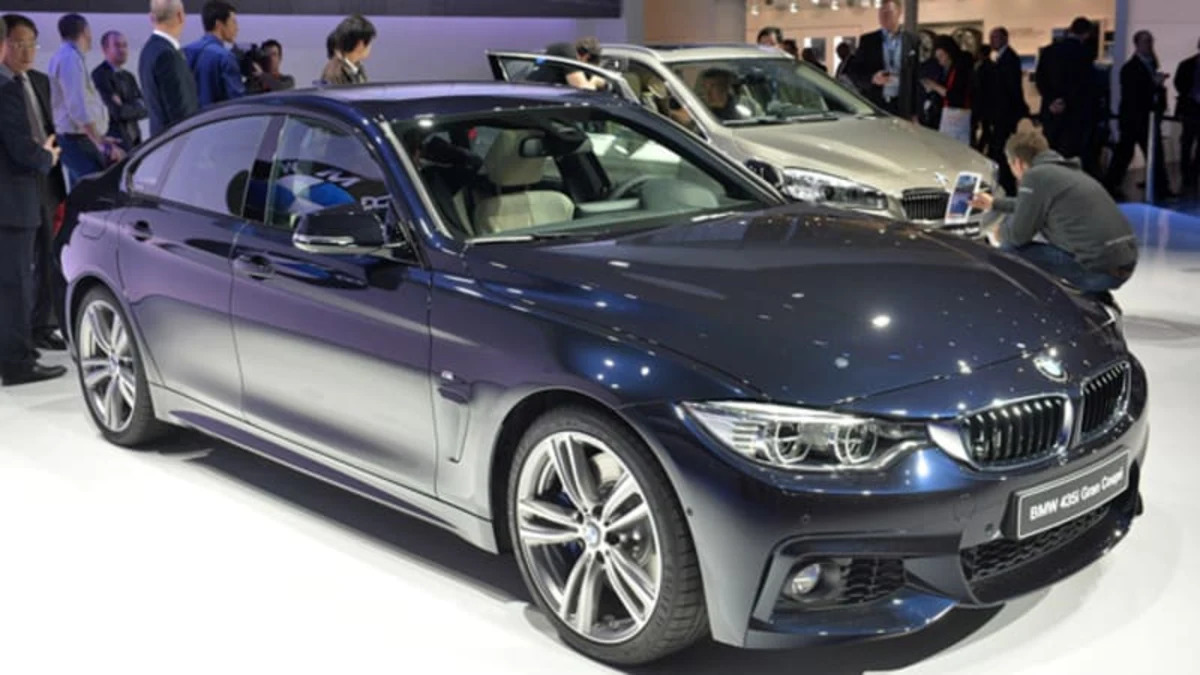 BMW 4 Series Gran Coupe blows the doors back on [w/video]