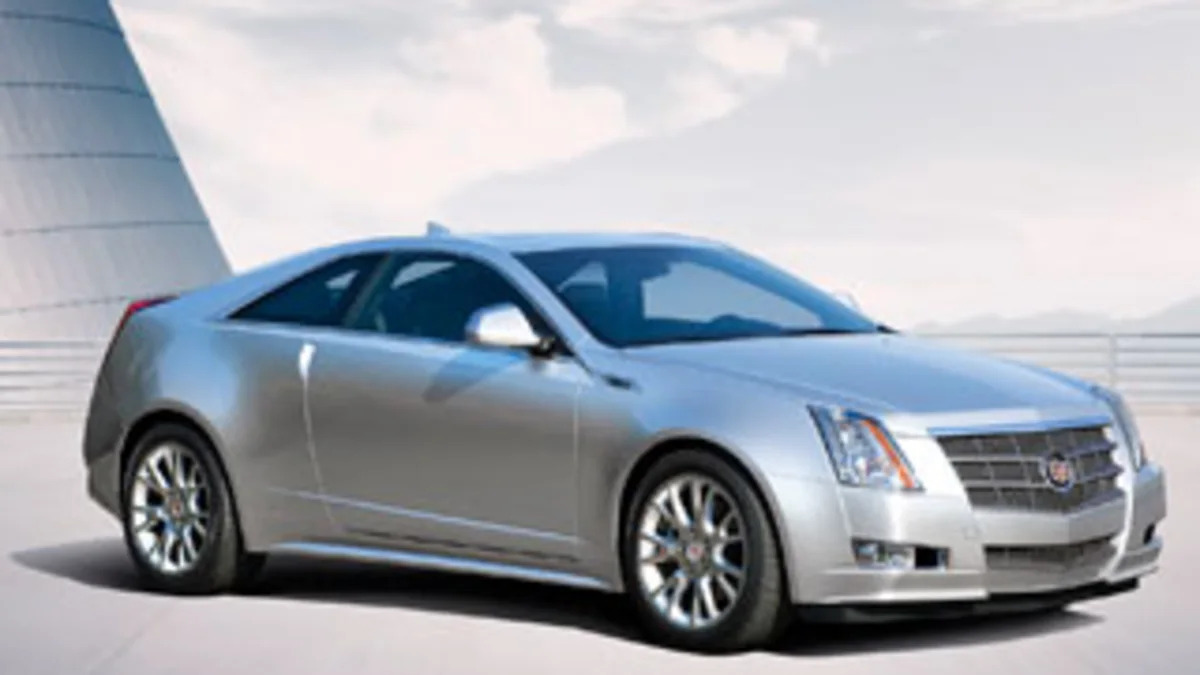 LA Auto Show: Cadillac CTS Coupe