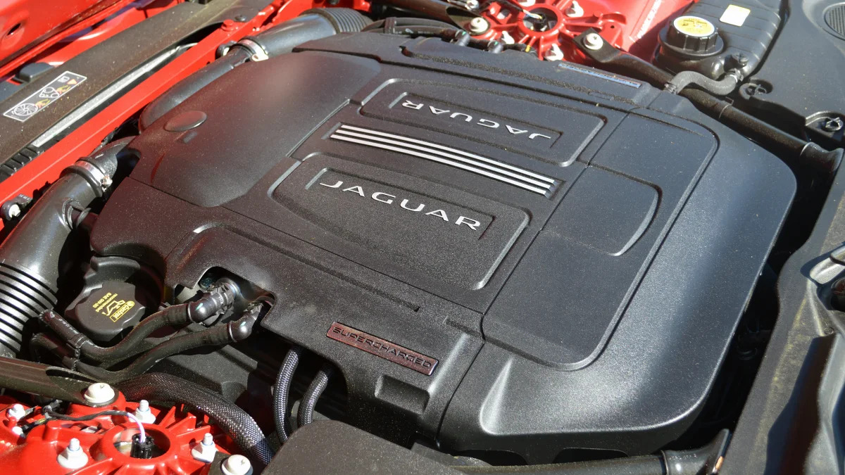 2016 Jaguar F-Type S Coupe engine 