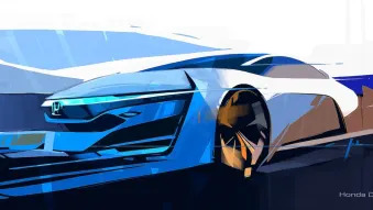 Honda FCEV Concept sketch