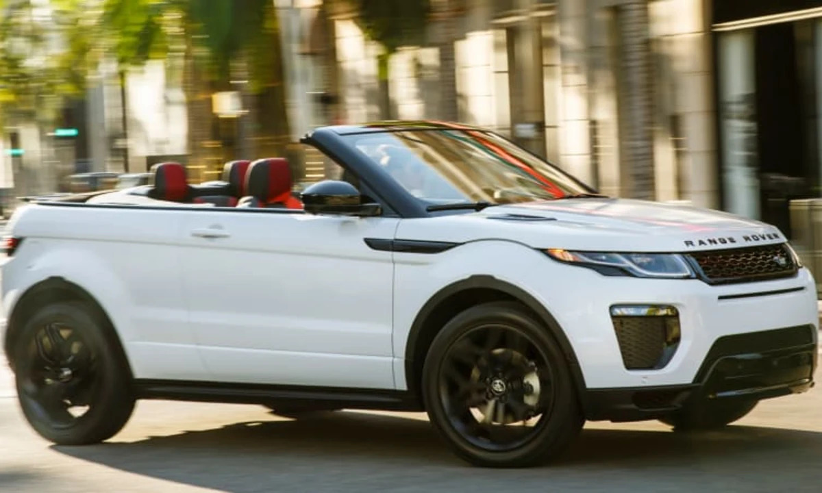 The Range Rover Evoque Convertible Is the Drop Top Cruiser, Reincarnated