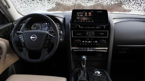 <h6><u>2021 Nissan Armada Platinum interior</u></h6>