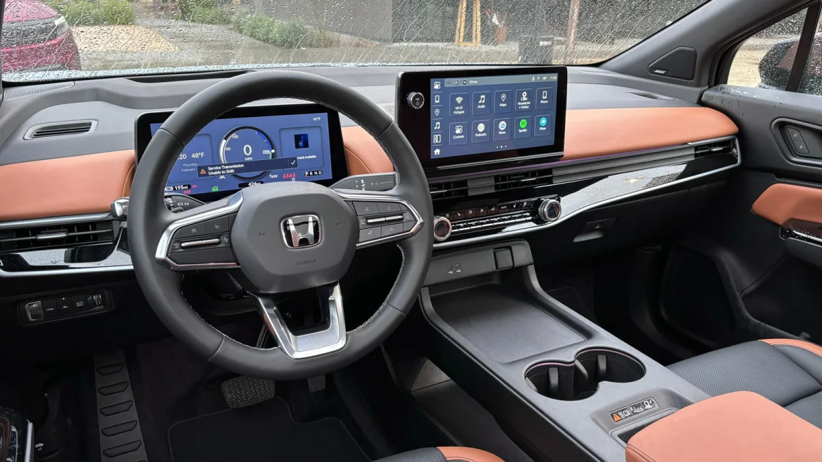 2025 Honda Prologue Elite interior from driver