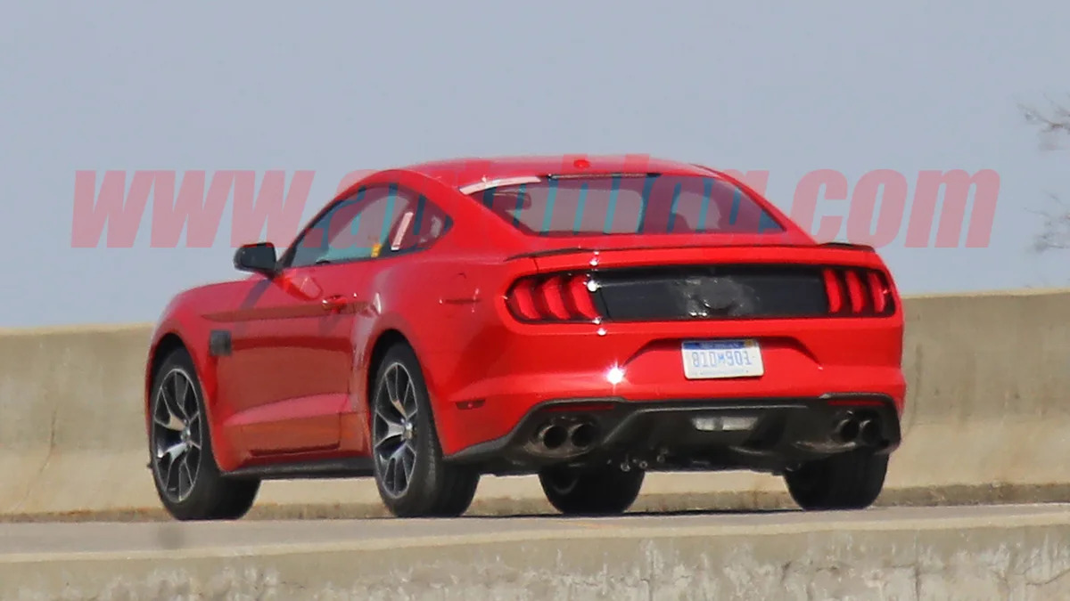 2020 Ford Mustang entry-level performance model