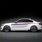 BMW M2 with M Performance Parts side profile
