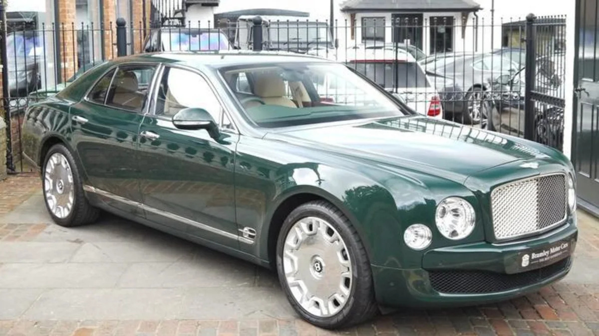 2012 Bentley Mulsanne - ex-Queen Elizabeth II front 3/4