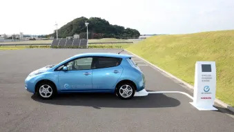 Nissan Leaf wireless charging