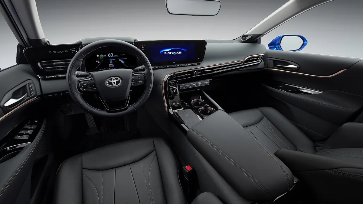 2021 Toyota Mirai back interior side