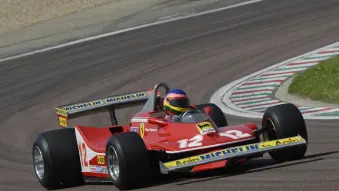 Gilles Villeneuve tribute at Fiorano