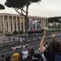 Romans cheer Formula E racing