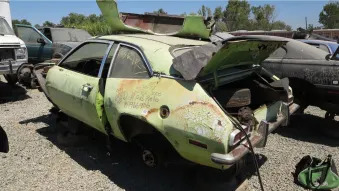 Junked 1971 Ford Pinto Coupe