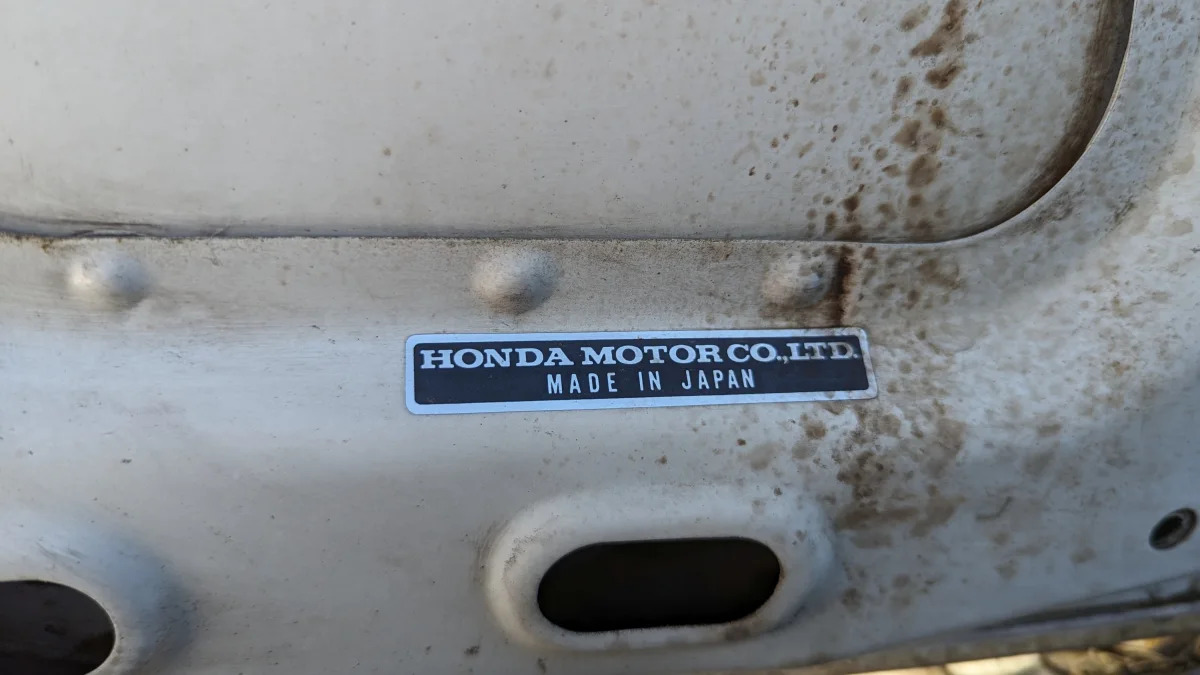 35 -1984 Honda Accord Sedan in Colorado wrecking yard - photo by Murilee Martin