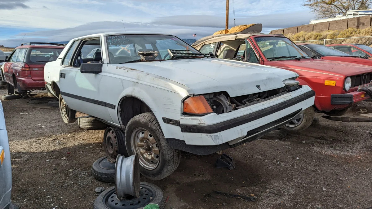 21 - 1983 Toyota Celica in Nevada junkyard - photo by Murilee Martin