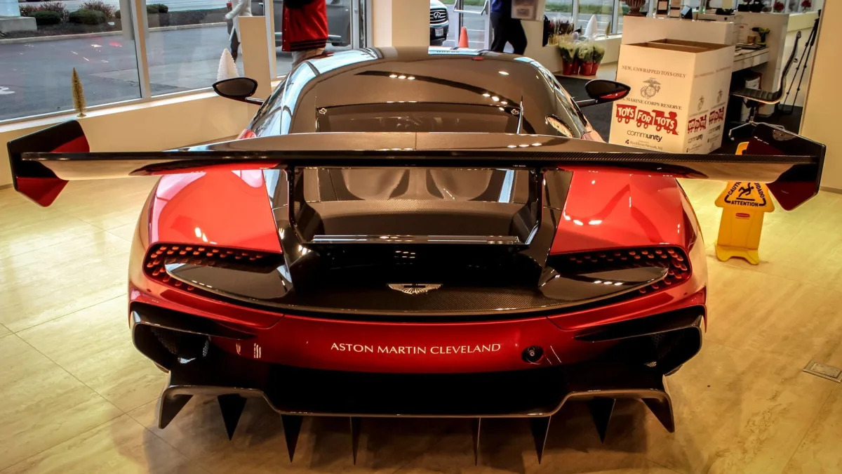 Aston Martin Vulcan rear