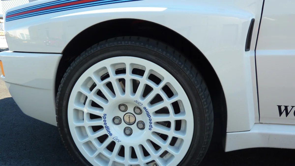 1992 Lancia Delta Integrale Martini 5 wheel detail
